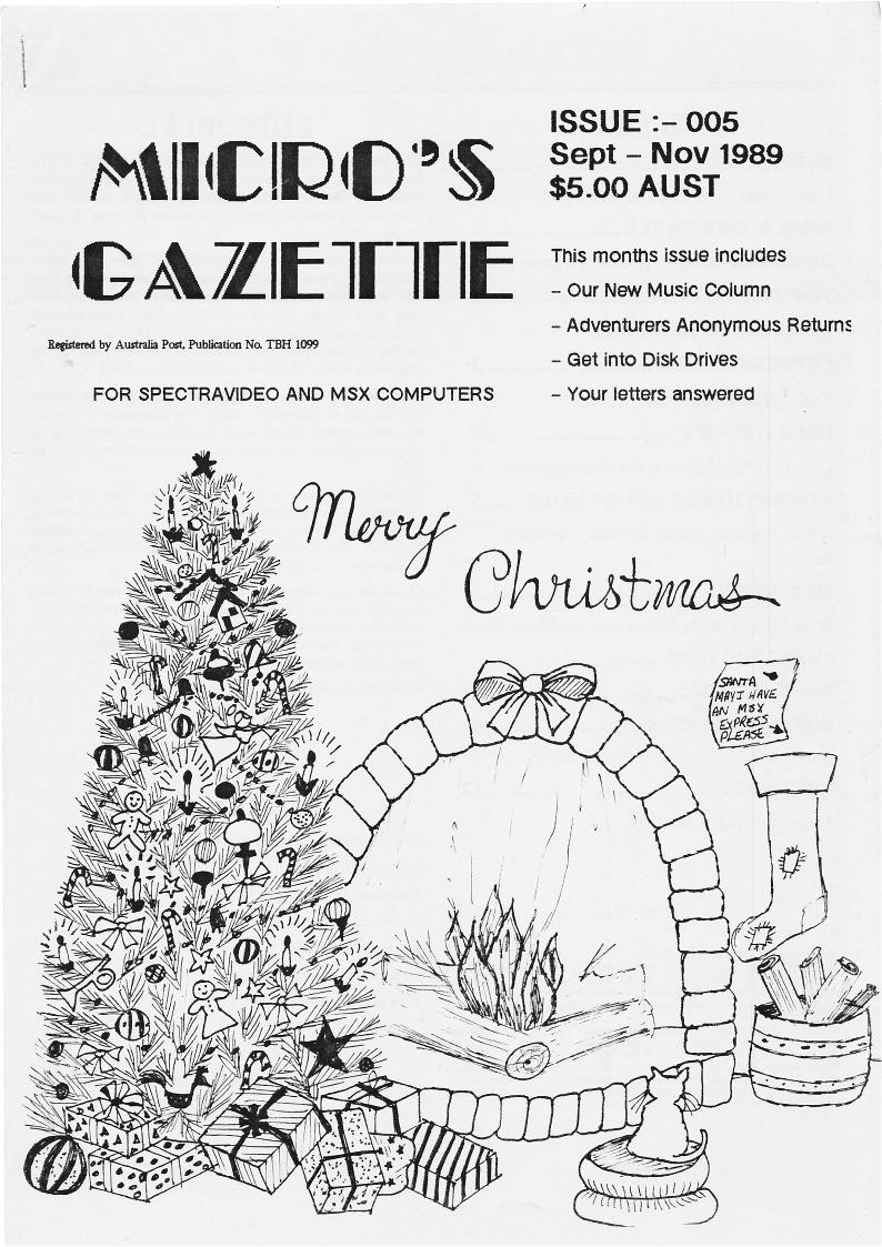 Micro's Gazette - Issue 005